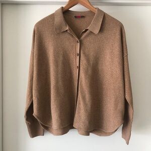 Cozy Camel Button Down Shirt
